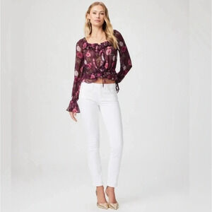 NWT PAIGE Skyline Ankle Peg Jeans